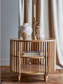 Okrúhly konferenčný stolík z mangového dreva v prírodnej farbe ø 60 cm Sali – Bloomingville