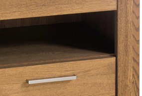 Noční stolek Velvet II 79 54 cm z masivu dub Rustikal