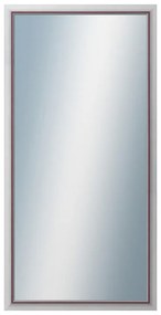 DANTIK - Zrkadlo v rámu, rozmer s rámom 50x100 cm z lišty RIVIERA vínová (3104)