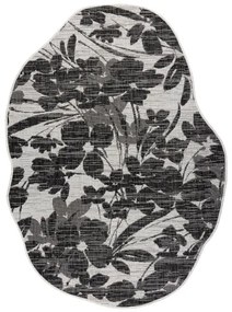 Koberec ORGANIC 2735 krémový / čierny / naturálny