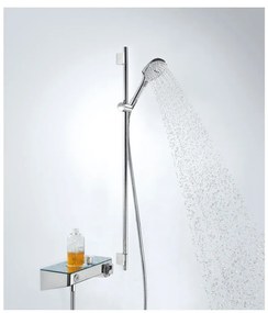 Hansgrohe Raindance Select E, sprchová súprava 120 3jet EcoSmart 9 l/min so sprchovou tyčou 90 cm, chrómová, HAN-26623000
