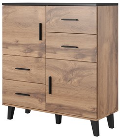 Cama Komoda Lotus 2D4S - dub