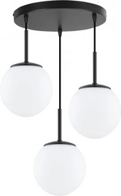 Brilagi - Luster na lanku MILO 3xE27/60W/230V čierny