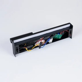 Brilagi-LED Nástenné bodové svietidlo s USB portom NOCTIS LED/3W/230V+LED/9W čierne