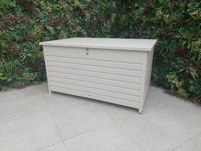 Hliníkový úložný box 930L krémový