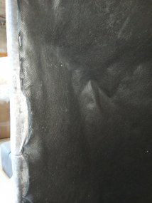 AKCIA Rozkladacia sedacia súprava do U LIVARO 305x140 cm, tmavosivá II. akosť