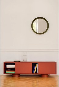 TV stolík v terakotovej farbe 160x48x42 cm Taro – noo.ma