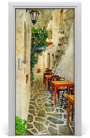 Fototapeta samolepiace na dvere Grécke krčmy 85x205 cm