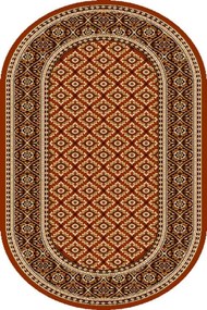 Koberec Agnella Standard Apium Terakota ovál