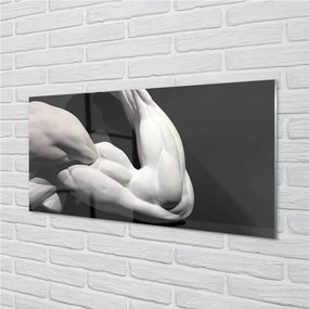 Nástenný panel  Sval black and white 120x60 cm