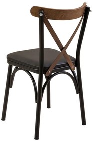 Čierna jedálenská stolička Oliver Sandalyer – Kalune Design