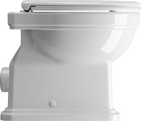 GSI CLASSIC WC misa stojaca, 37x54cm, zadný odpad, biela ExtraGlaze 871111