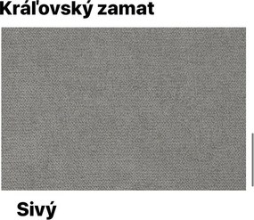 Taburetka Bunny s uškami velvet rôzne farby 82x43 cm