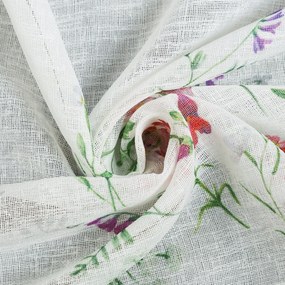 KRÁTKA ZÁCLONA NA PÁSKE SYLVIA 150X30 CM VIACFAREBNÁ