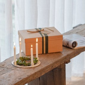 räder Porcelánový adventný svietnik Golden Dots