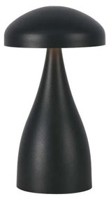 LED Stmievateľná dobíjacia stolná lampa LED/1W/5V 3000-6000K 1800 mAh čierna