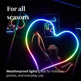 Twinkly TWFL200STW-WEU - LED RGB Stmievateľný pásik FLEX 200xLED 2 m Wi-Fi