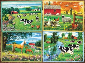 Puzzle 275 kusov Priatelia z farmy
