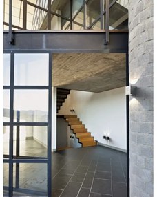 Nordlux - LED Vonkajšie nástenné svietidlo CANTO 2xLED/6W/230V IP44 strieborné