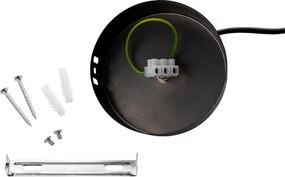 Brilagi - Závesné svietidlo na lanku WABI SABI 1xE27/40W/230V priemer 35 cm čierna