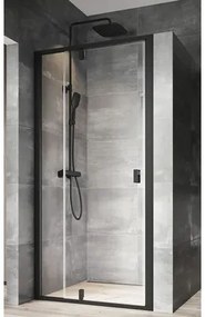 Sprchové dvere do niky RAVAK Nexty NDOP2-100 black+Transparent 03OA0300Z1