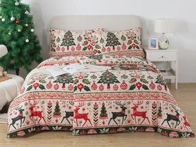 XPOSE® Francuzské bavlnené Renforcé obliečky TRADIČNÉ VIANOCE