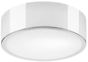 Stropné svietidlo DANTE 1xE27/60W/230V pr. 26 cm lesklý chróm