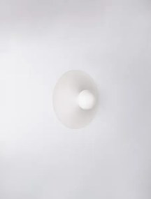 LED biele nástenné svietidlo Edem