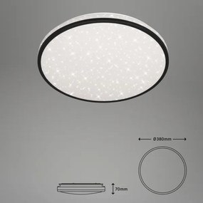 Brilo - LED Stmievateľné stropné svietidlo STARRY SKY LED/24W/230V 3000-6000K + DO