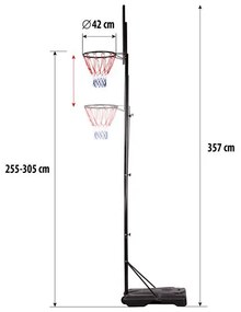 Basketbalový kôš NILS ZDK8305