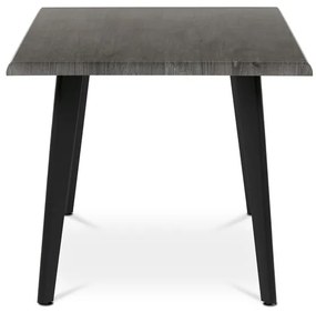 Autronic BONTEC Jedálenský stôl 160x90cm, mdf, sivý dub, HT-F4416 GREY Farba: Šedá