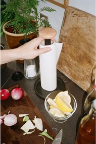 Čierny stojan na papierové utierky ø 15 cm Paper Pal – Rosendahl