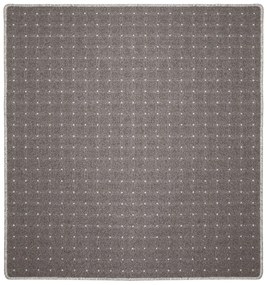 Condor Carpets Kusový koberec Udinese hnedý štvorec - 100x100 cm