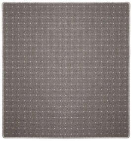 Condor Carpets, Kusový koberec Udinese hnedý štvorec, 150x150, hnedá, chodba / predsieň