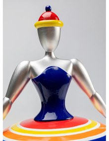 Primaballerina II dekorácia viacfarebná 35 cm