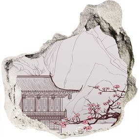 Nálepka fototapeta 3D výhľad Čínskej krajiny nd-p-33354243