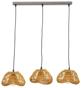 Aloha Drop Tre visiaca lampa béžová 80 cm
