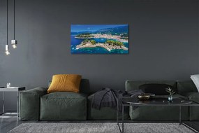 Obraz na plátne Grécko Panorama more mesto 140x70 cm
