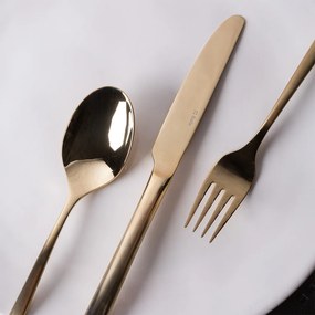 Príborový set 16 ks – Joy PVD Champagne matná rúčka - 140304