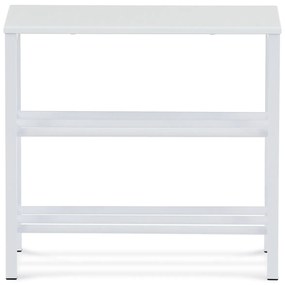 Stojan na topánky 83168-42 WT, kovový, biely