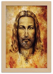 Gario Plagát Turínske plátno tvár Ježiša Krista Farba rámu: Bez rámu, Rozmery: 40 x 60 cm