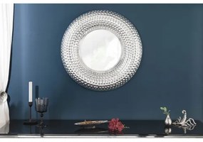 Zrkadlo 40395 Ø60cm Orient silver aluminium  - Komfort-nábytok