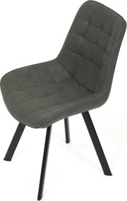 Jedálenská stolička sivá HC-V3066 GREY3