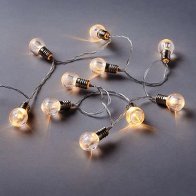 Butlers MINI BULBS LED Svetelná reťaz s USB mini žiarovky 10 svetiel