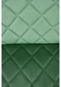 Jedálenská stolička ORIS, 1 ks, tmavozelená