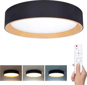 LED svetlo Solight čierna WO8016