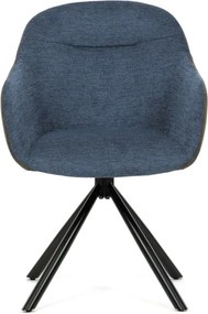 Jedálenská stolička modrá DCH-Y1143 BLUE2