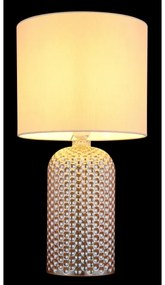 Globo 21735CH - Stolná lampa SOFIA 1xE27/60W/230V béžová