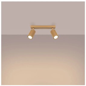 Bodové svietidlo v zlatej farbe 6,5x30 cm Gleam – Sollux