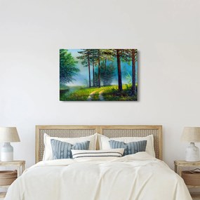 Obraz - Olejomaľba krajiny (90x60 cm)
